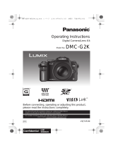 Panasonic DMC-G2K User manual