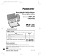 Panasonic DVDLS5 User manual