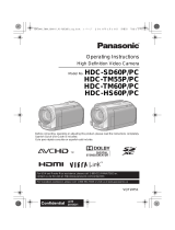 Panasonic HDC-TM60PC User manual