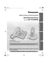 Panasonic KX-TCD545E User manual