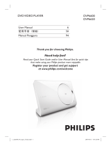 Philips DVP6620/98 User manual