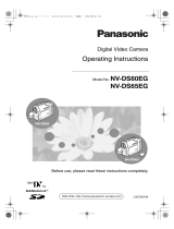 Panasonic NVDS65EG User manual