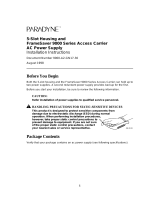 Paradyne 9000 Series User manual