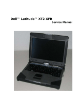 Dell LATITUDE XT2 XFR User manual