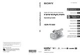 Sony HDR-FX1000 User manual