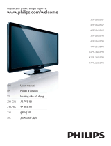 Philips 32PFL3605/98 User manual