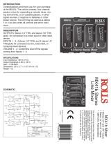 Rolls MX41b User manual