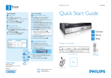 Philips DVDR3430V/05B User manual