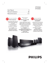 Philips HTS3544/37 User manual