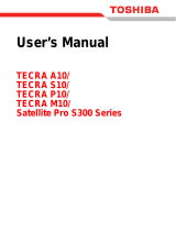 Toshiba TECRA S10 User manual