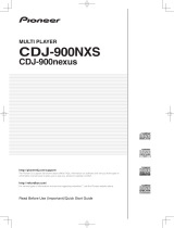 Pioneer CDJ900NXS User manual