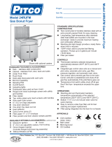 Pitco Frialator 24RUFM User manual