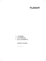 Planar LA1500RTR User manual