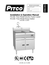 Pitco Frialator RS14D User manual