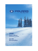 Polaris 600 RMK User manual