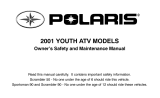 Polaris Sportsman 90 User manual