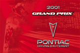 Pontiac Grand Prix 2001 User manual