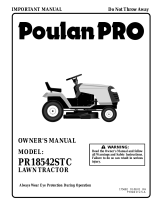 Poulan PR185H42STH User manual