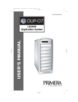 Primera DUP-07 User manual