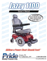 Pride Mobility 1100 User manual