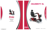 Pride Mobility Celebrity XL User manual