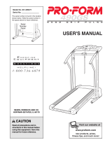 ProForm 831.297190 User manual