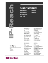 Raritan Computer TR361 User manual