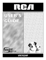 RCA VR702HF User manual