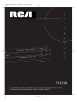 RCA RTD250 User manual