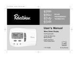 Robertshaw 9700i User manual