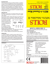 Rolls MX51s User manual
