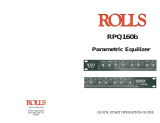 Rolls RPQ160b User manual