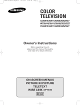 Samsung CS-29A20HU User manual