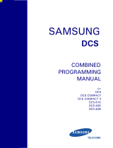 Samsung DCS-816 User manual