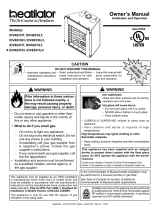 Heatilator Gas Fireplace IDV6247ILT User manual
