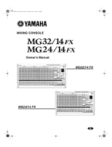 Yamaha MG24/14 FX User manual