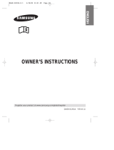 Samsung RL38SBSW User manual