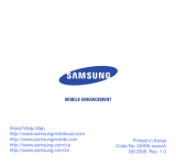 Samsung AWEP460JBE User manual
