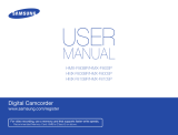 Samsung HMX-F810SP User manual