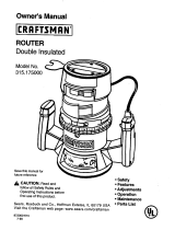 Craftsman 315.175 User manual