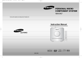 Samsung MM-DX7 User manual