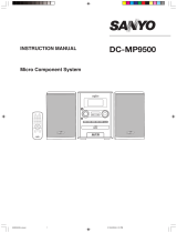 Sanyo DC-MP9500 User manual