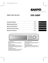 Sanyo DSR-3000P User manual