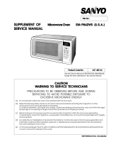 Sanyo EM-P673BS User manual