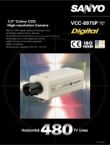 Sanyo VCC-6975P User manual