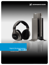 Sennheiser RS 180 User manual