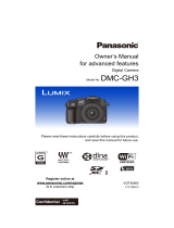 Panasonic DMCGH3K User manual