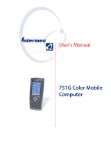 Intermec 751G User manual