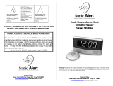 Sonic Alert SONIC BOOM ALARM CLOCK SB300SS User manual