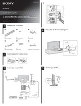 Sony KDL-V26A12U User manual